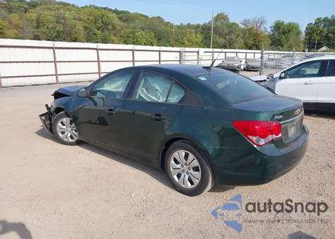 2014 Chevrolet Cruze Ls Auto из США, поврежденный, VIN 1G1PA5SH8E7115531